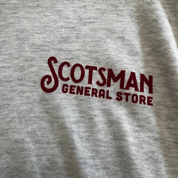 Scotsman General Store T Shirt XL Polyester Cotton Eagle Logo Hometown - Picture 6 of 8